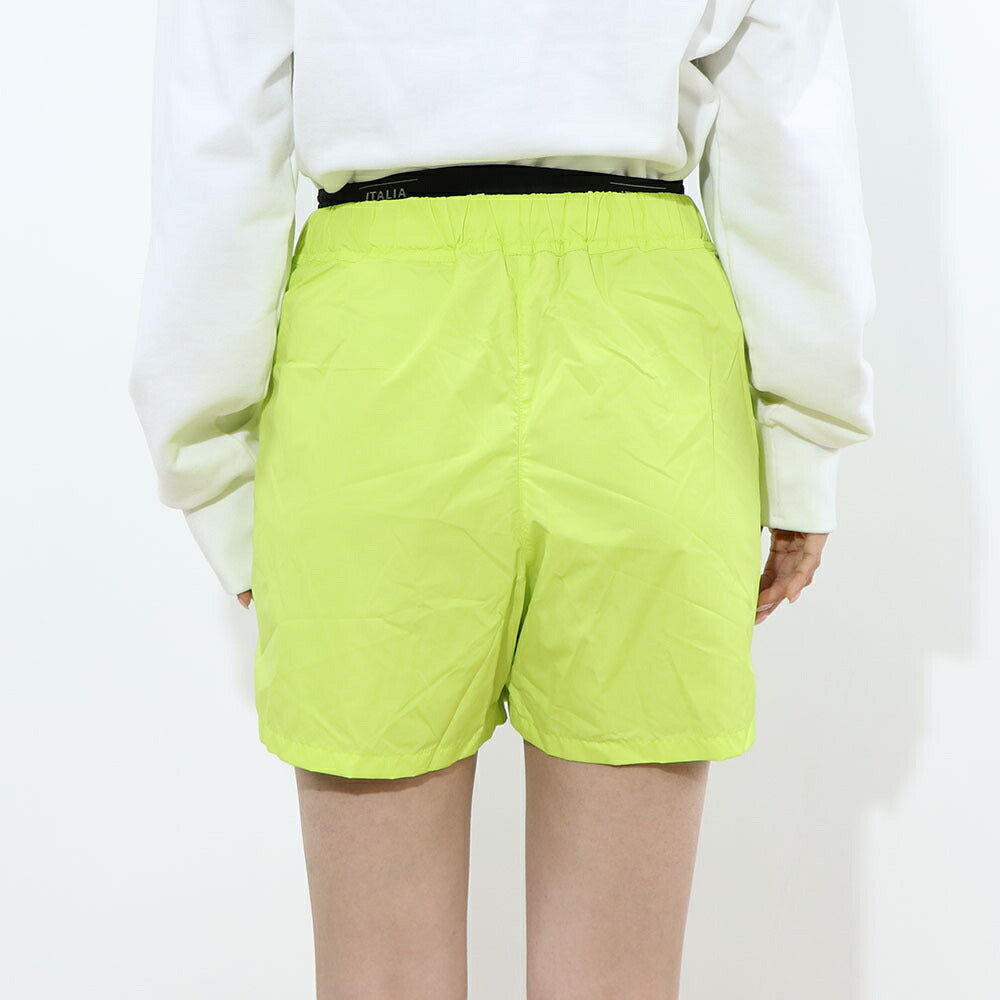 DUVETICA ショートパンツ ライム ウインドブレーカー ネオンカラー VDSP01111