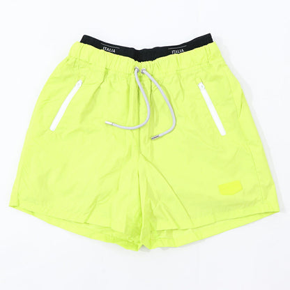 DUVETICA ショートパンツ ライム ウインドブレーカー ネオンカラー VDSP01111