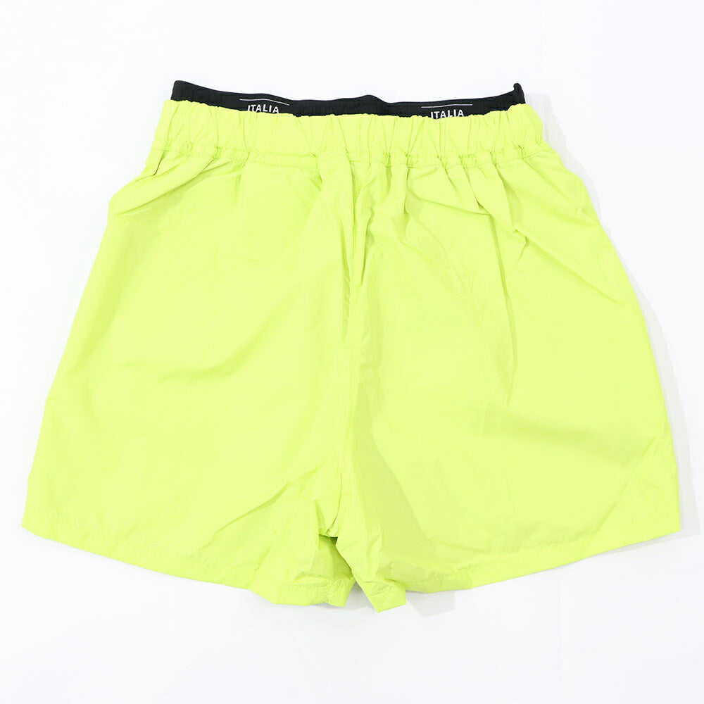 DUVETICA ショートパンツ ライム ウインドブレーカー ネオンカラー VDSP01111