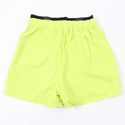 DUVETICA ショートパンツ ライム ウインドブレーカー ネオンカラー VDSP01111