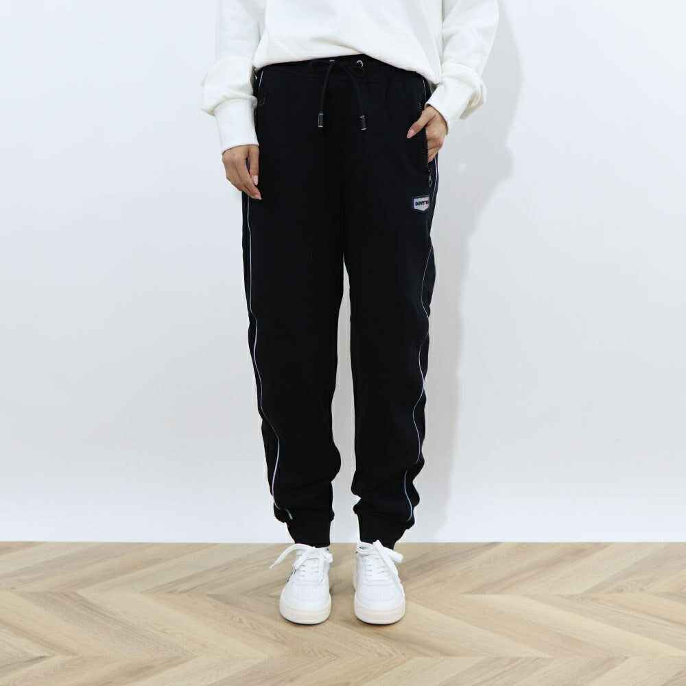 DUVETICA ピンク ミントグリーン ブラック スウェットパンツ VDTP00114