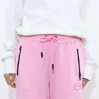 DUVETICA ピンク ミントグリーン ブラック スウェットパンツ VDTP00114