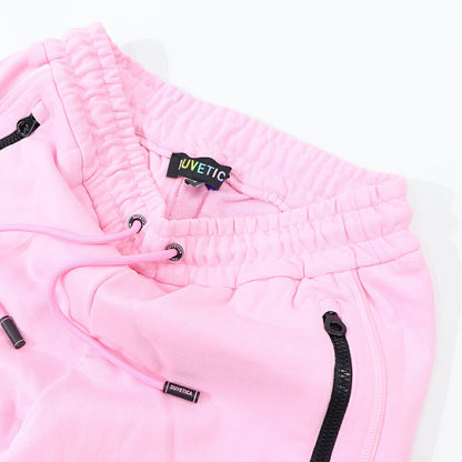 DUVETICA ピンク ミントグリーン ブラック スウェットパンツ VDTP00114