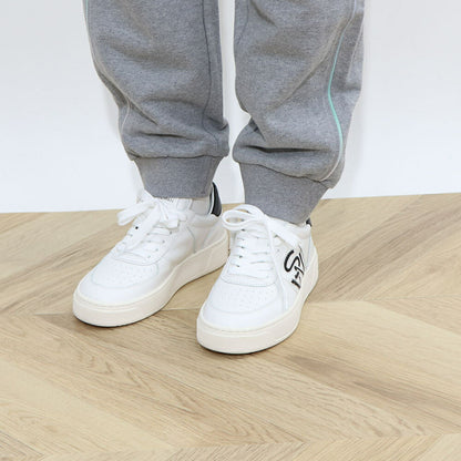 DUVETICA グレー スウェットパンツ ジョガーパンツ ワンポイント VDTP00314