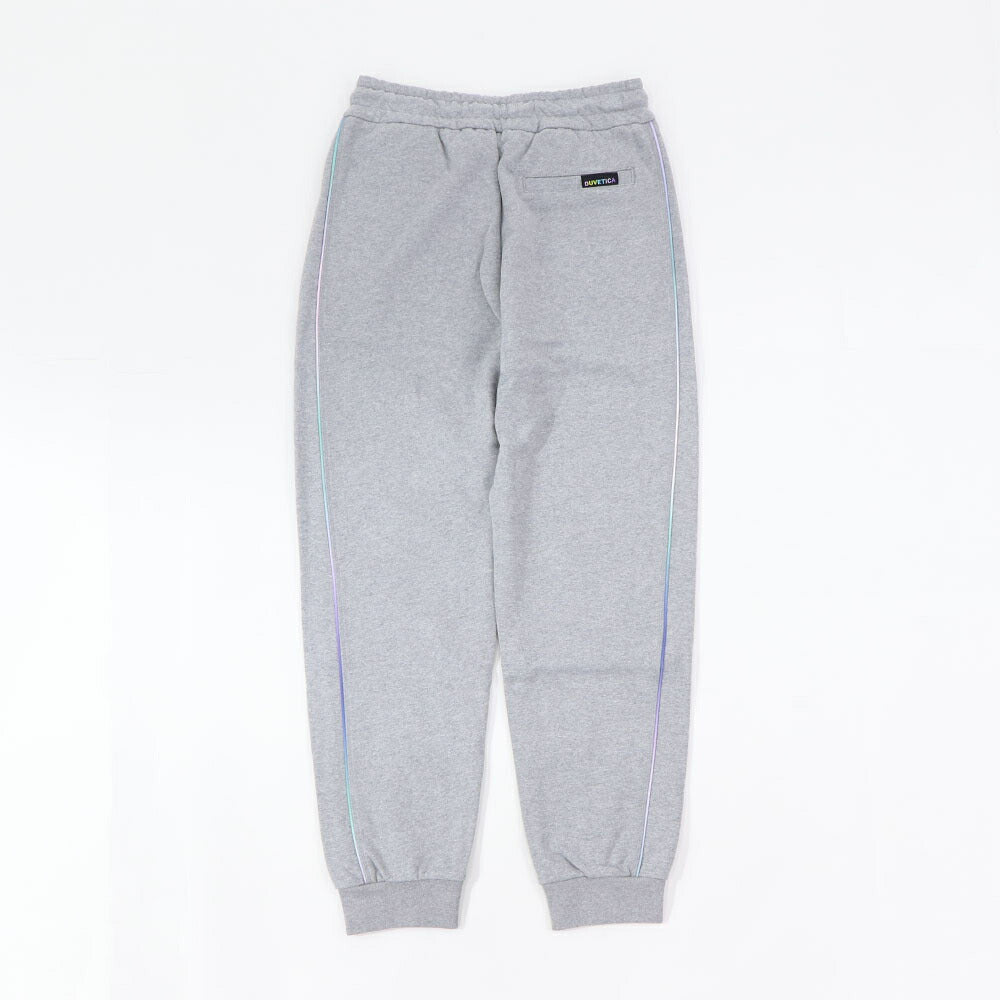 DUVETICA グレー スウェットパンツ ジョガーパンツ ワンポイント VDTP00314