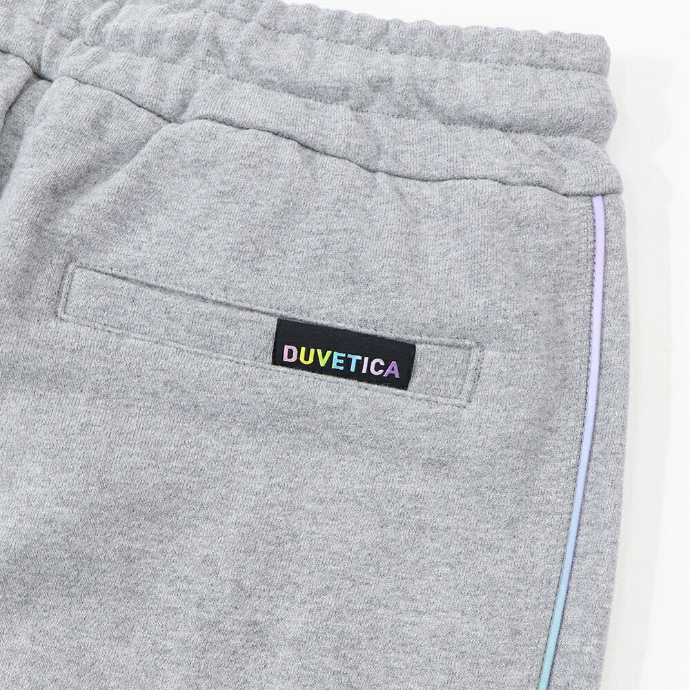 DUVETICA グレー スウェットパンツ ジョガーパンツ ワンポイント VDTP00314