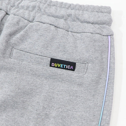 DUVETICA グレー スウェットパンツ ジョガーパンツ ワンポイント VDTP00314