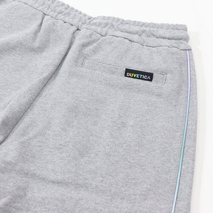 DUVETICA グレー スウェットパンツ ジョガーパンツ ワンポイント VDTP00314