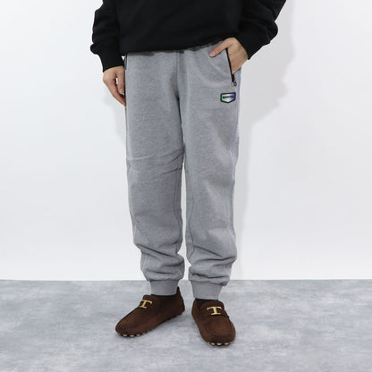 DUVETICA グレー スウェットパンツ ジョガーパンツ ワンポイント VDTP00314