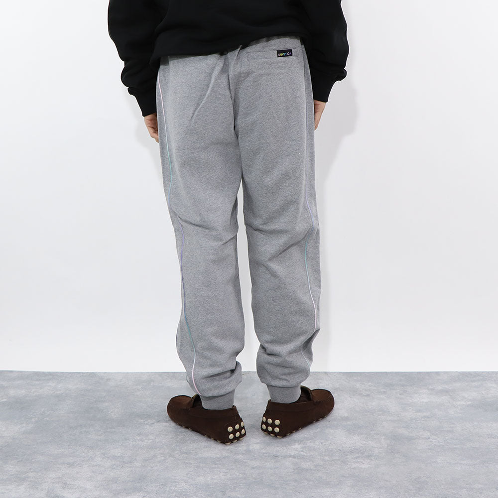 DUVETICA グレー スウェットパンツ ジョガーパンツ ワンポイント VDTP00314