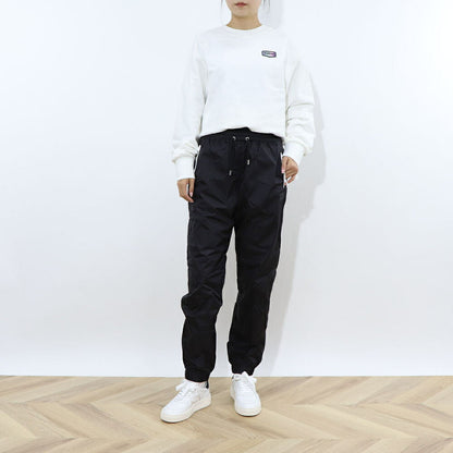 DUVETICA ピンク ブラック ナイロンパンツ ウインドブレーカー VDWP01111