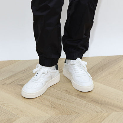 DUVETICA ピンク ブラック ナイロンパンツ ウインドブレーカー VDWP01111