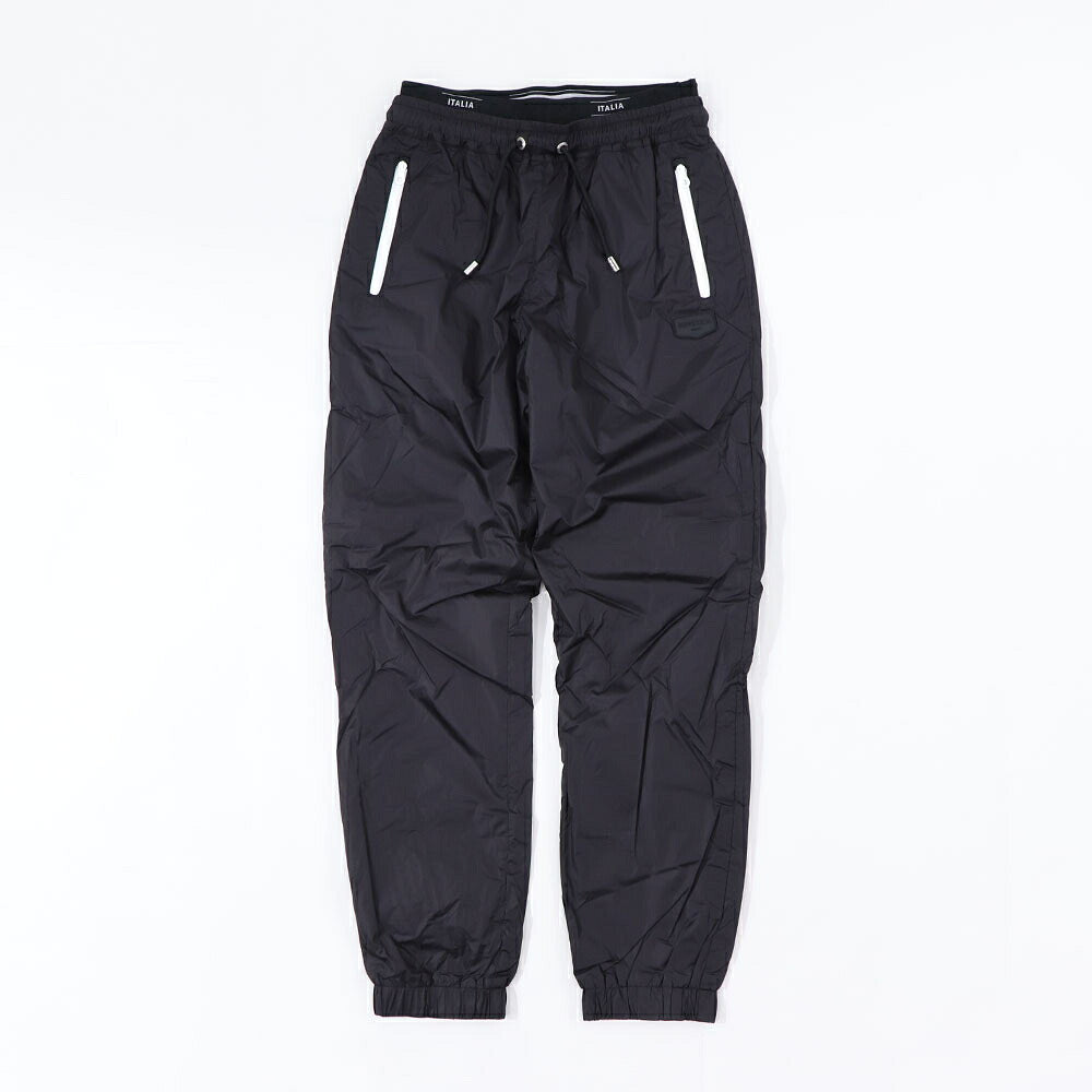 DUVETICA ピンク ブラック ナイロンパンツ ウインドブレーカー VDWP01111