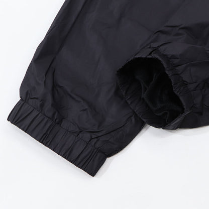 DUVETICA ピンク ブラック ナイロンパンツ ウインドブレーカー VDWP01111