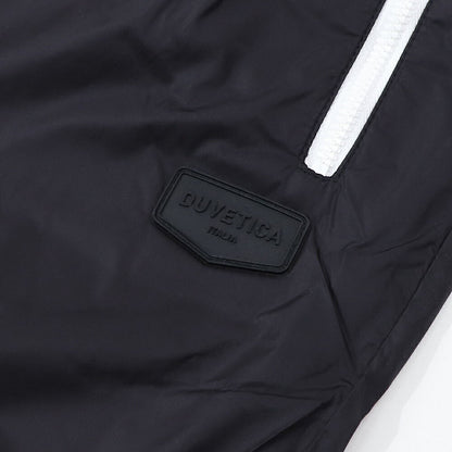 DUVETICA ピンク ブラック ナイロンパンツ ウインドブレーカー VDWP01111