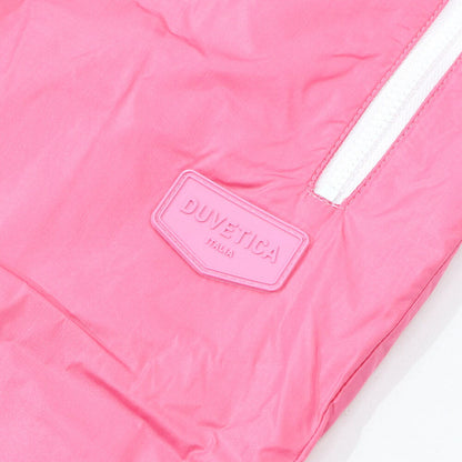 DUVETICA ピンク ブラック ナイロンパンツ ウインドブレーカー VDWP01111