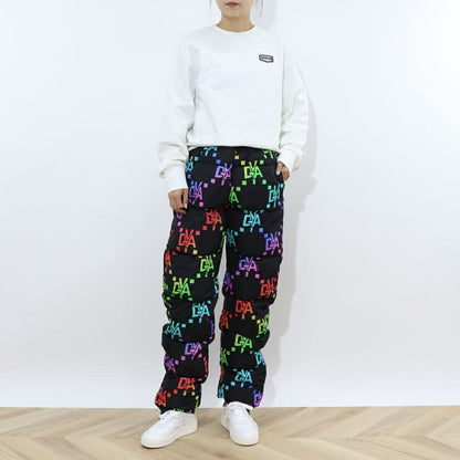 DUVETICA ブラック 総柄 ダウン生地 VUDN00116