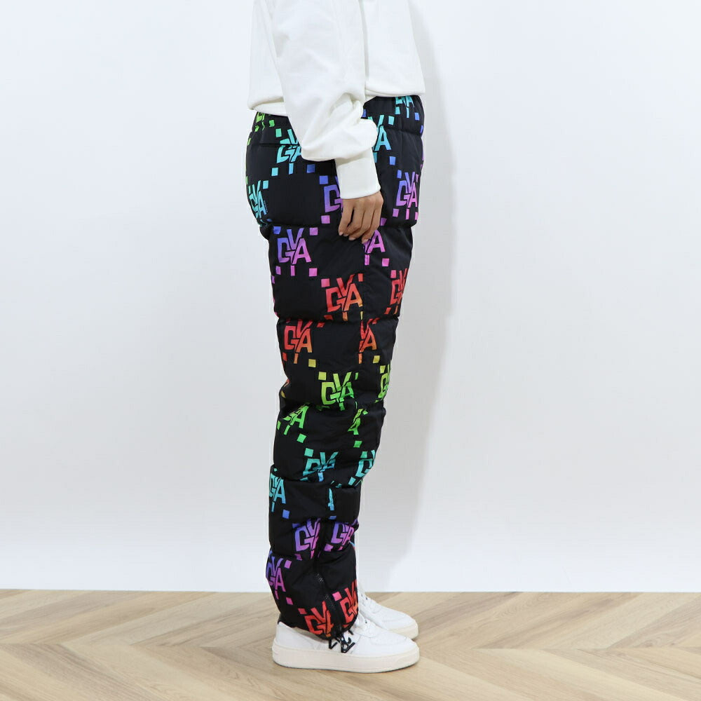 DUVETICA ブラック 総柄 ダウン生地 VUDN00116