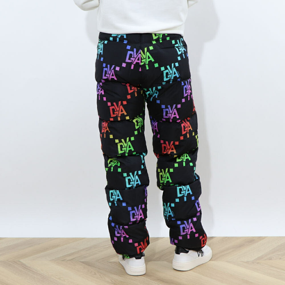 DUVETICA ブラック 総柄 ダウン生地 VUDN00116