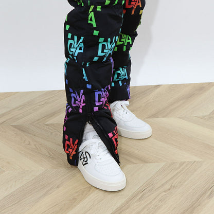 DUVETICA ブラック 総柄 ダウン生地 VUDN00116