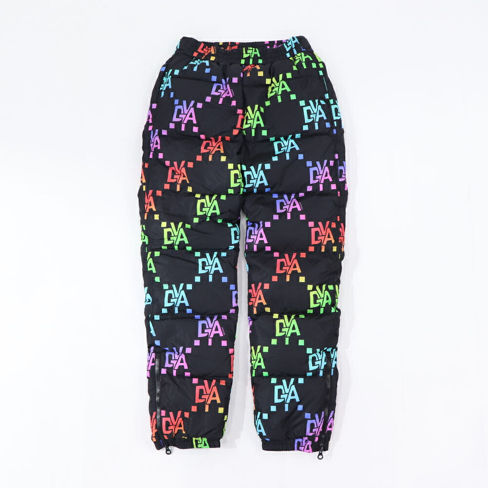 DUVETICA ブラック 総柄 ダウン生地 VUDN00116