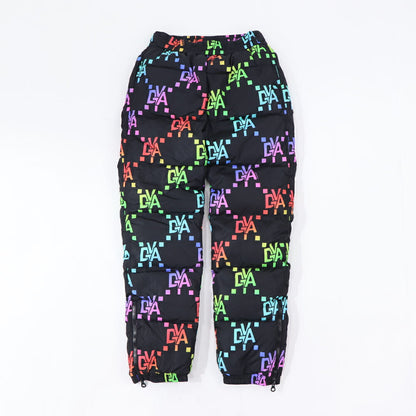 DUVETICA ブラック 総柄 ダウン生地 VUDN00116