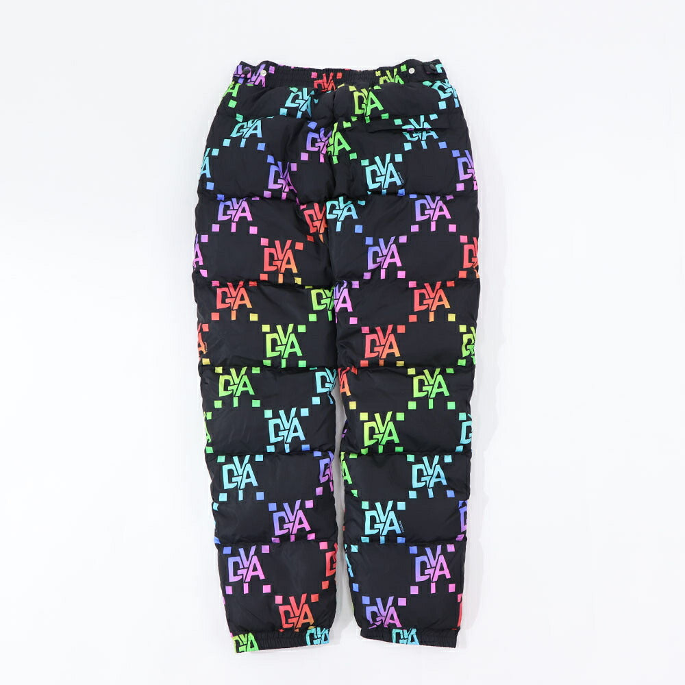 DUVETICA ブラック 総柄 ダウン生地 VUDN00116