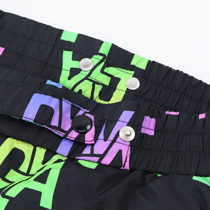 DUVETICA ブラック 総柄 ダウン生地 VUDN00116