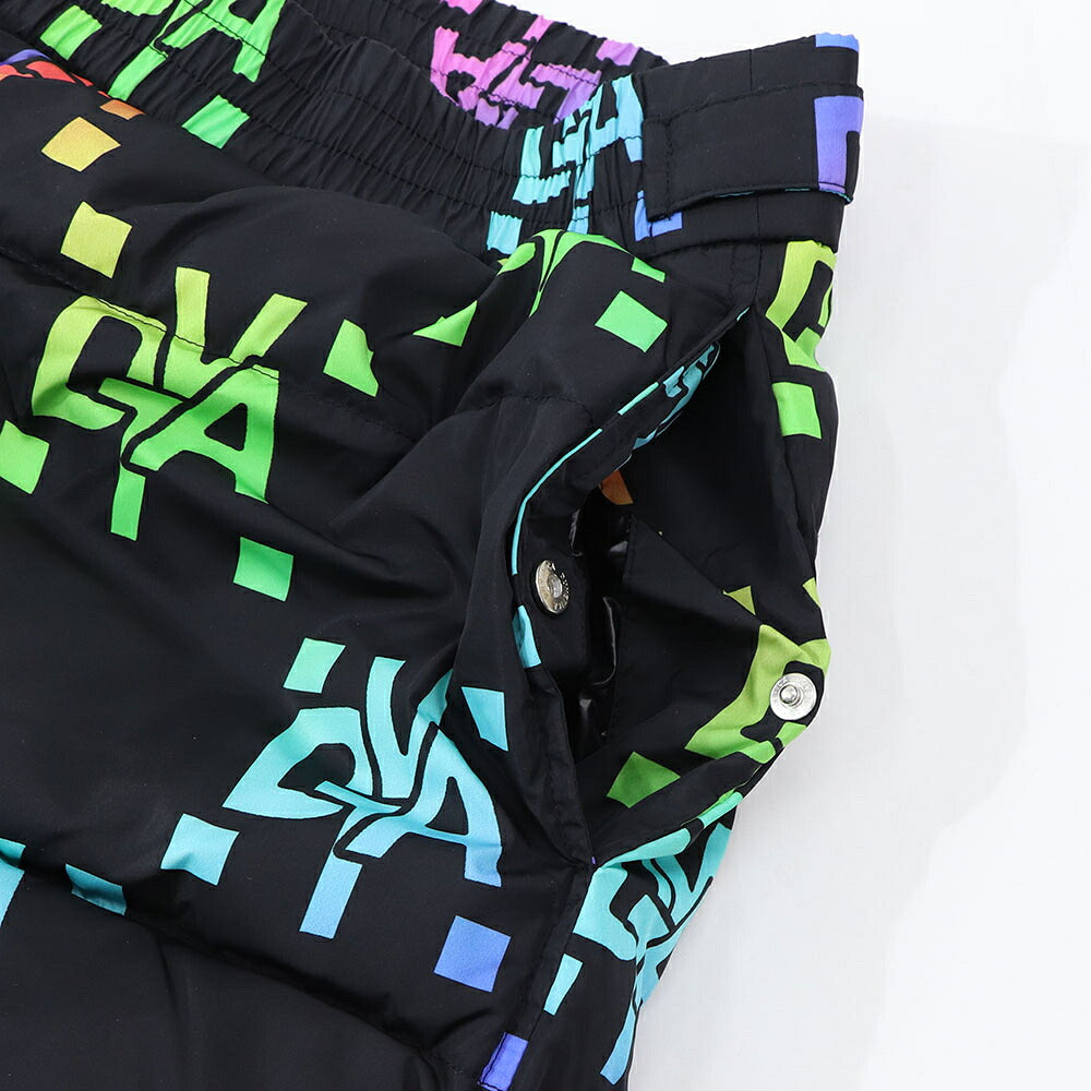 DUVETICA ブラック 総柄 ダウン生地 VUDN00116