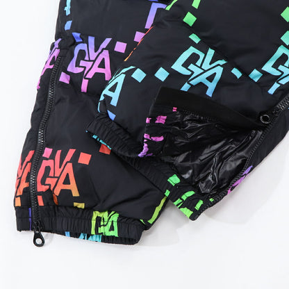 DUVETICA ブラック 総柄 ダウン生地 VUDN00116