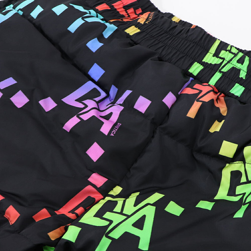 DUVETICA ブラック 総柄 ダウン生地 VUDN00116