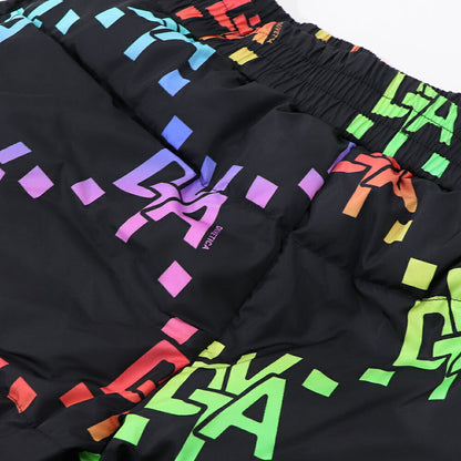 DUVETICA ブラック 総柄 ダウン生地 VUDN00116