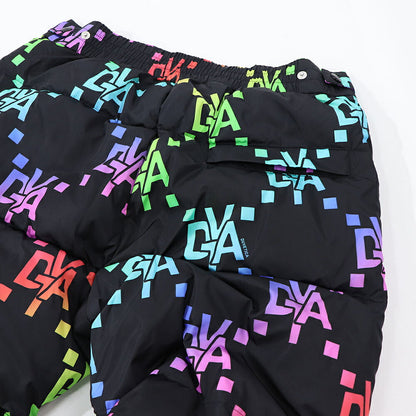 DUVETICA ブラック 総柄 ダウン生地 VUDN00116