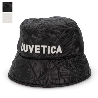 DUVETICA  ホワイト ブラック バケットハット キルティング VXHT00116