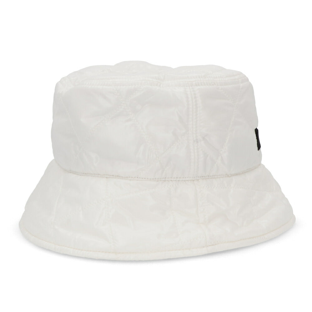 DUVETICA  ホワイト ブラック バケットハット キルティング VXHT00116