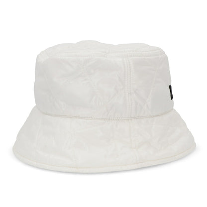 DUVETICA  ホワイト ブラック バケットハット キルティング VXHT00116