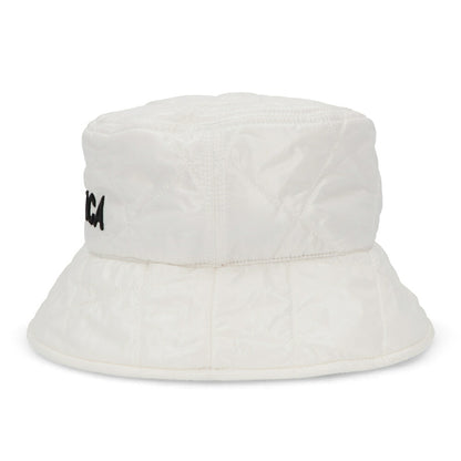 DUVETICA  ホワイト ブラック バケットハット キルティング VXHT00116