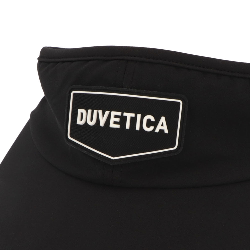 DUVETICA  ブラック ポリウレタン サンバイザー VXSC01131