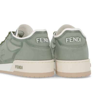 フェンディ FENDI シューズ スニーカー レディース MATCH SNEAKER グリーン ポリアミド ポリウレタン ポリエステル メッシュ ロゴ くすみカラー 8E8415 AN7K