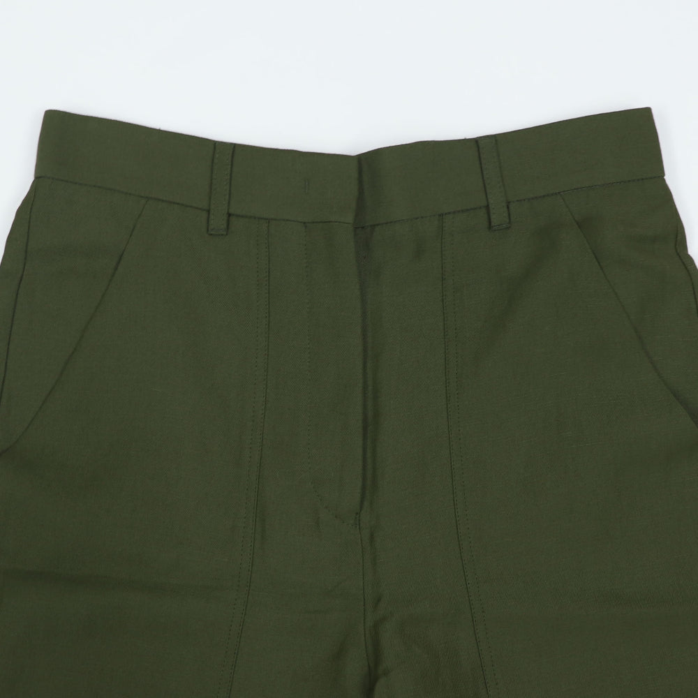 フェラガモ FERRAGAMO パンツ グリーン レディース