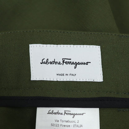 フェラガモ FERRAGAMO パンツ グリーン レディース