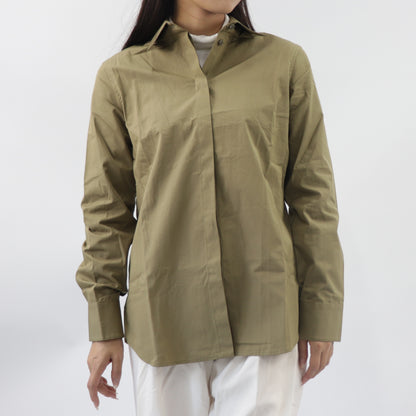 フェラガモ FERRAGAMO シャツ KAH GR カーキ