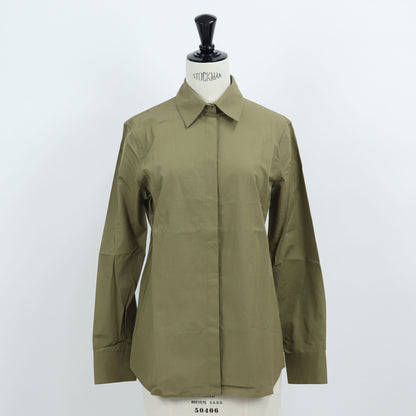 フェラガモ FERRAGAMO シャツ KAH GR カーキ