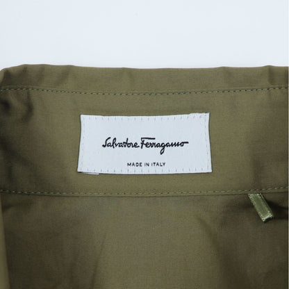 フェラガモ FERRAGAMO シャツ KAH GR カーキ