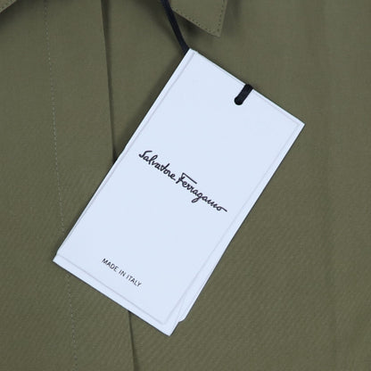 フェラガモ FERRAGAMO シャツ KAH GR カーキ