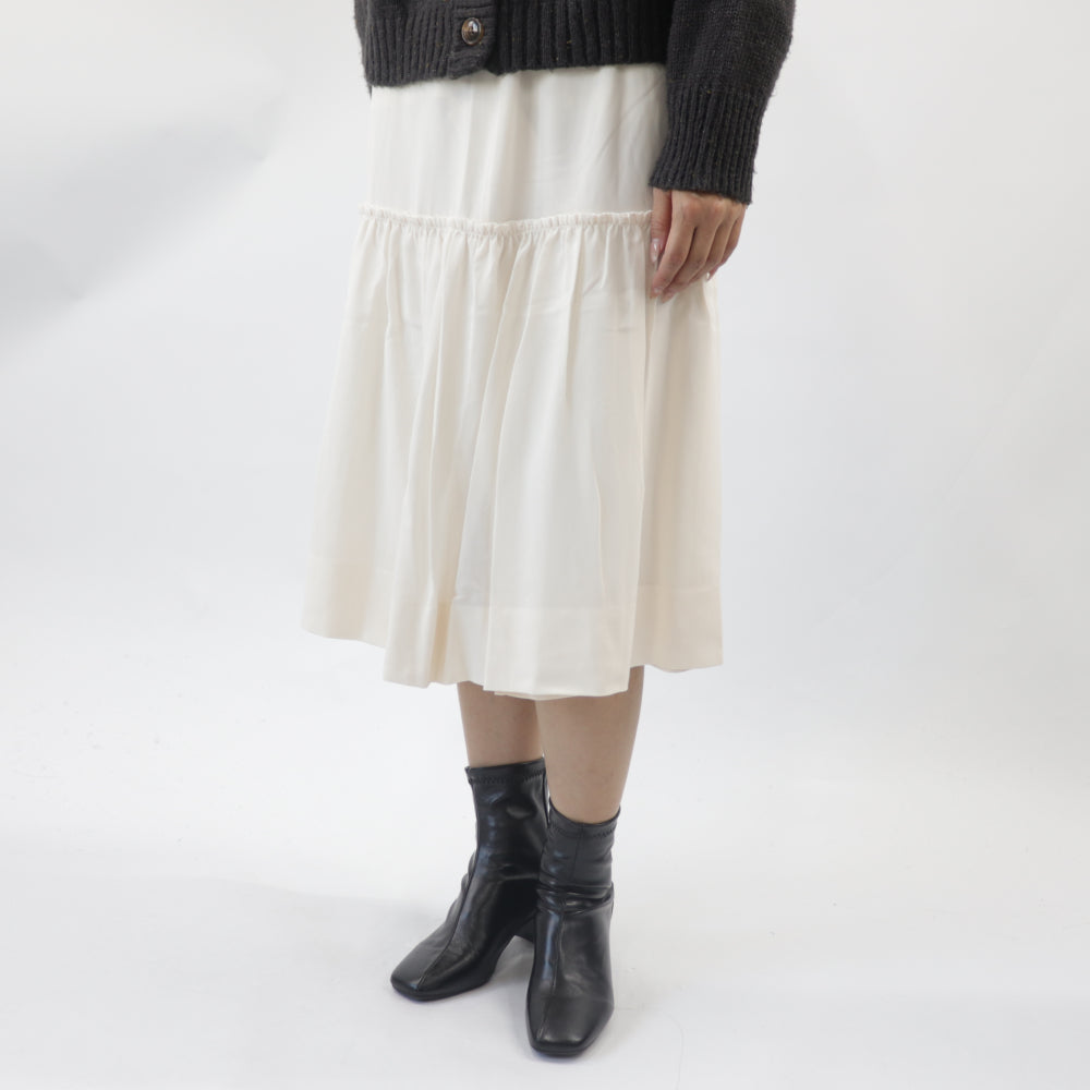 フェラガモ FERRAGAMO スカート ホワイト系