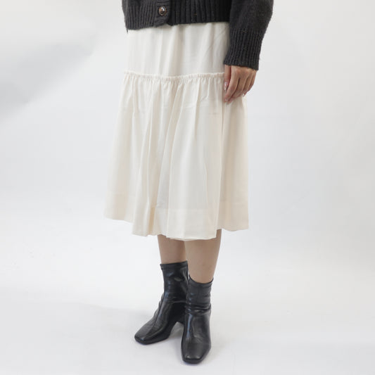 フェラガモ FERRAGAMO スカート ホワイト系