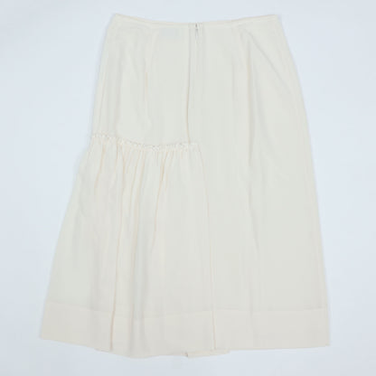 フェラガモ FERRAGAMO スカート ホワイト系