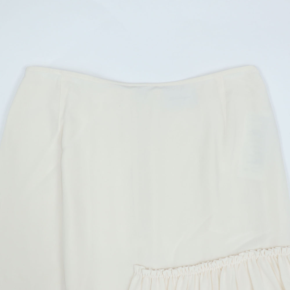 フェラガモ FERRAGAMO スカート ホワイト系