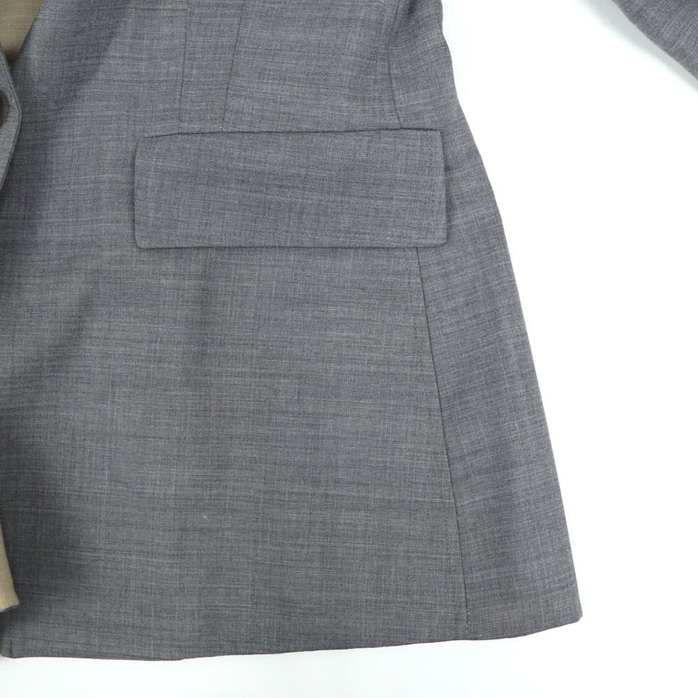 フェラガモ FERRAGAMO ジャケット GY BEI グレー